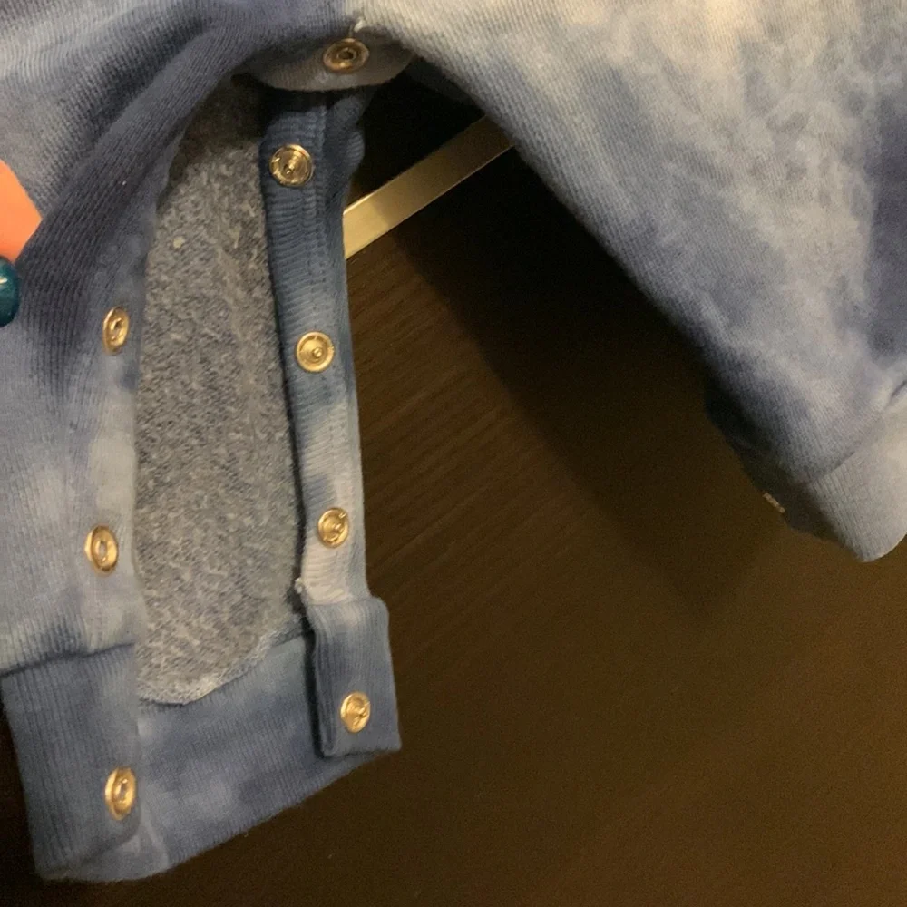 Ralph Lauren Blue Tie Dye Romper